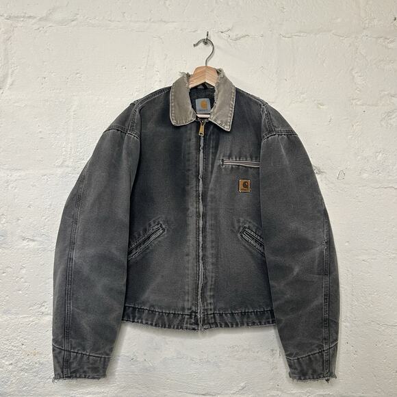 Carhartt Other - Vintage Carhartt Blanket-Lined Detroit Jacket “Petrol” J97